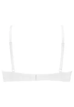 P&M Hunkemller, бюстгальтер на косточках с глубоким вырезом Hunkemller, белый