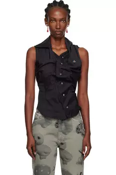 Пьяная рубашка Ss Vivienne Westwood, черный