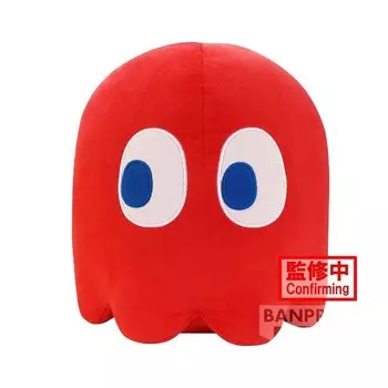 Pac-man - призрак - большая плюшевая фигурка высотой 20 см. Banpresto