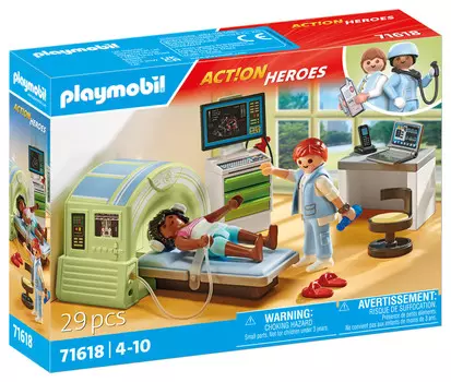 Пациент, проходящий магнитно-резонансную томографию 71618 Playmobil