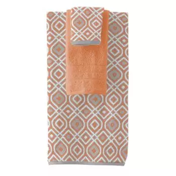 Pacific Coast Textiles Oxford Набор банных полотенец из 6 предметов, окрашенных в пряжу