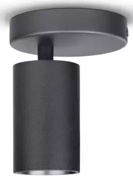 Paco Home Настенный светильник "TIMO RD", 1 лампочка, GU10 | без лампочек 5,7 см, Высота: 12,7 см, черный