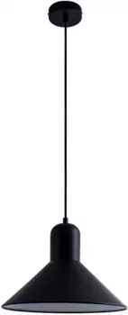 Paco Home Подвесной светильник "CLAIRE", 1 лампочка, лампа E27 | без лампочки, подвесной светильник для столовой, кухни, подвесной светильник для обеденного стола, матовый E27 34,7 см, Высота: 24 см, черный