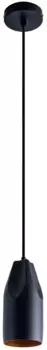 Paco Home Подвесной светильник "HURLEY I" 12 см, Высота: 28,5 см, черный
