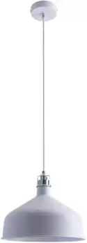 Paco Home Подвесной светильник "JAMES", 1 лампочка, лампа E27 | без лампочки, кухонная лампа, подвесная лампа, столовая, обеденный стол, лампа, промышленная 30 см, Высота: 19,5 см, белый