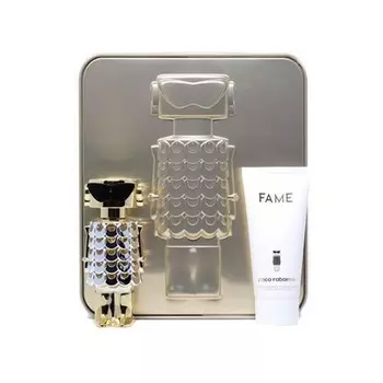Paco Rabanne Fame Eau de Parfum Spray 50 мл и лосьон для тела 75 мл, набор для женщин - OVP