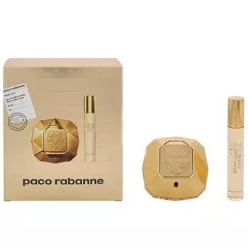 Paco Rabanne Lady Million Eau De Parfum Gift Set 80ml And 20ml Spray