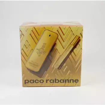 Paco Rabanne One Million Travel Set -Eau De Toilette Spray 100ml With 10ml Eau De Toilette Spray