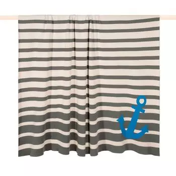 Pad Concept одеяло якорь 140 x 190 см антрацит ткань с вышивкой 100% хлопок