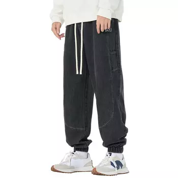 paddington bear Джинсы унисекс с мишками Паддингтона, Серый