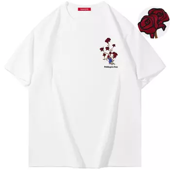 paddington bear Футболка унисекс с мишками Паддингтона, Розовый