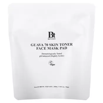 Пэды Benton Guava 70 Skin Beauty Face Mask, 70 штук