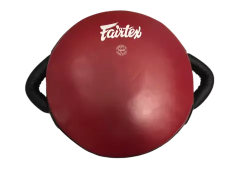 Пэды тренировочные Fairtex LKP2 круглые, красный / черный