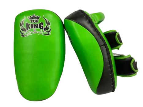 Пэды тренировочные Top King Thai изогнутые, зеленый