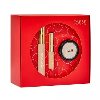 Paese, Eyegasm, Подарочный набор косметики для макияжа, 3 шт