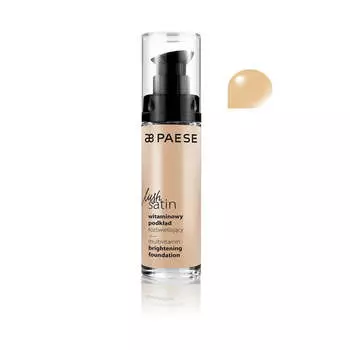 Paese Lush Satin Multivitamin Brightening Foundation осветляющая тональная основа с витаминами 31 Warm Beige 30мл