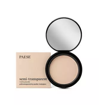 Paese Полупрозрачная матирующая пудра Semi-Transparent Matte Powder 1A Теплый Бежевый 9г