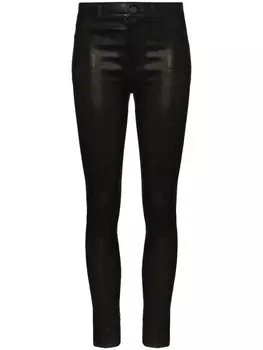 PAIGE брюки скинни Hoxton, черный