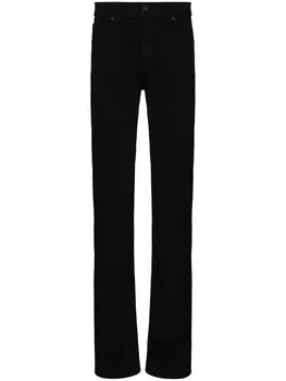 PAIGE джинсы Normandie прямого кроя, черный