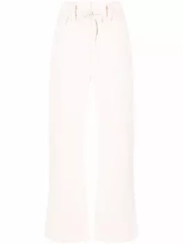 PAIGE джинсы с кулиской, нейтральный цвет