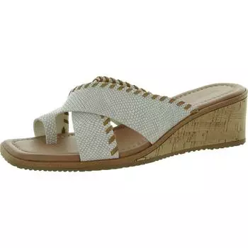 Paige женские босоножки на танкетке из искусственной кожи Baretraps, кремовый