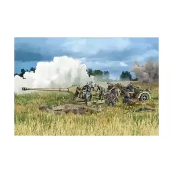 PaK 43/3 L/71 с Behelfslafette, Dragon Models - '39 to '45 Series - Germany (1:35)