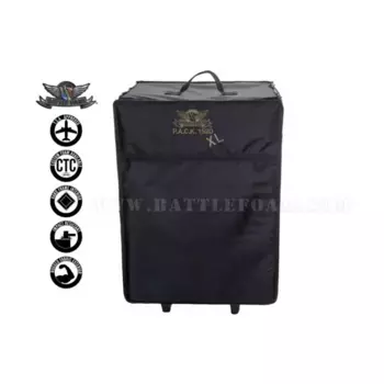 ПАКЕТ. 1520 XL Molle со стандартным выгрузным лотком из пенопласта (черный), Battle Foam - P.A.C.K. 1520 Cases