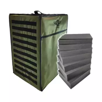 ПАКЕТ. 1520XL Molle с загрузкой пены Pluck (оливково-зеленый), Battle Foam - P.A.C.K. 1520 Cases