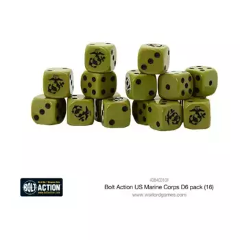 Пакет D6 — Корпус морской пехоты США (16), Bolt Action - Core & Assorted