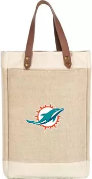 Пакет для вина на 2 бутылки Picnic Time Miami Dolphins
