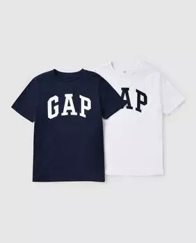 Пакет футболок для мальчика с принтом Gap, мультиколор