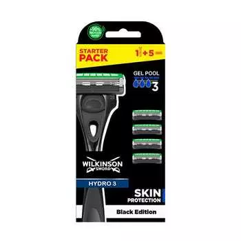 Пакет Hydro 3 Черный 1 шт Wilkinson