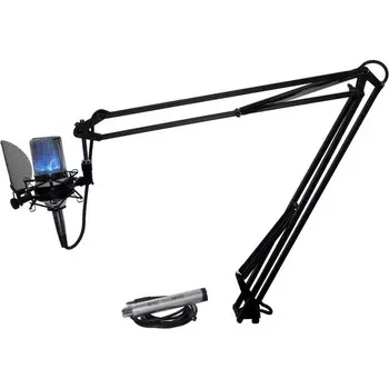 Пакет MXL OSPRO BW OverStream USB для игр и подкастинга с 990 Blizzard и MicMate Pro