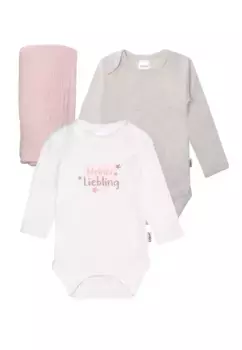 Пакет начального оснащения Liliput "маленький дорогой" с милой надписью на передней панели, серый