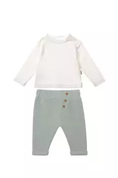 Пакет начального оснащения Liliput "набор из 2 предметов", выполненный из мягкого материала, зеленый