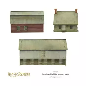 Пакет пейзажей Гражданской войны в США, Black Powder - Epic Battles - American Civil War (15mm)