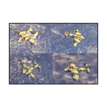 Пакет самолетов №1, Micronauts - WWII Germany (1:2400)