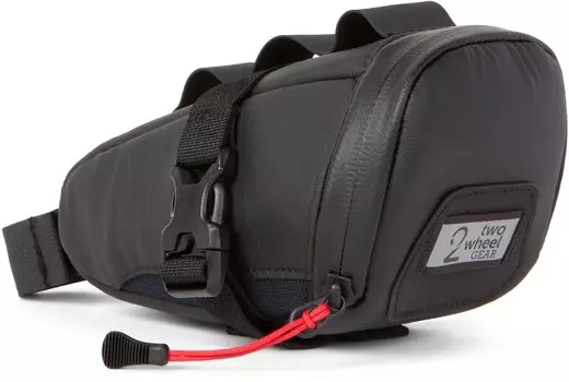 Пакет сидений Commute — маленький — черный из переработанного материала Two Wheel Gear, черный