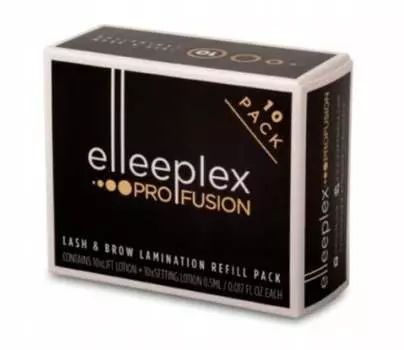 Пакеты со сменными блоками Elleebana Pro Fusion, 10 пар Project Lashes