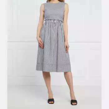 Пальмовое платье Marella, синий