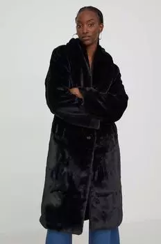Пальто Abercrombie & Fitch, черный
