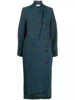 Пальто Afternoon Henrik Vibskov, синий