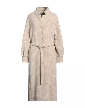 Пальто Agnona, бежевый