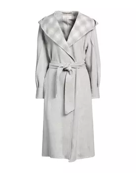 Пальто Agnona, светло-серый