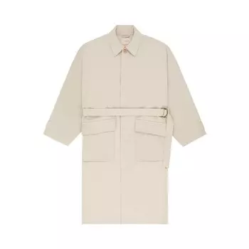 Пальто Aim Leon Dore Belted Top Coat, цвет Silver Birch