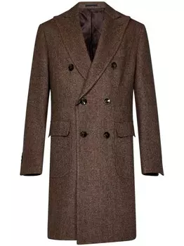 Пальто Алена Делона FRANZESE COLLECTION, коричневый