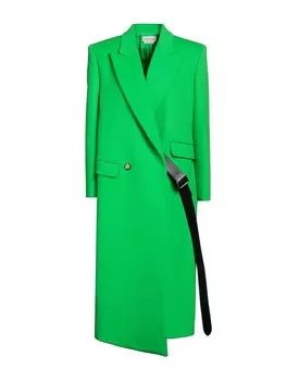 Пальто Alexander Mcqueen, зеленый