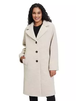 Пальто AMBER & JUNE, кремовый