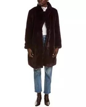 Пальто Anne Klein, фиолетовый