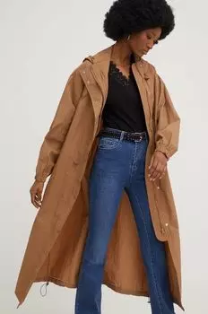 Пальто Answear Lab, бежевый